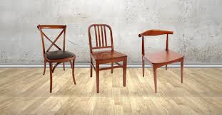 vintage wooden chairs