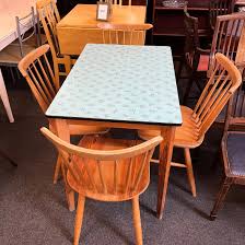 vintage retro table and chairs