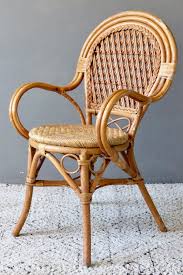 vintage rattan chair