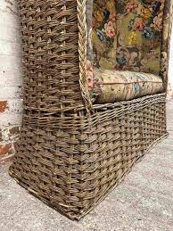 vintage wicker chair