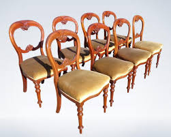 antique balloon back chairs