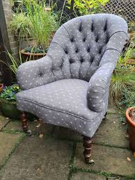 antique victorian armchair