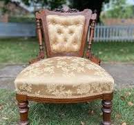 antique bedroom chair