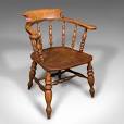 antique captains chair