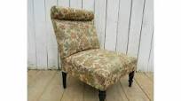 antique slipper chair