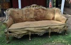 old vintage couch