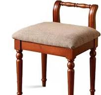 antique vanity chair