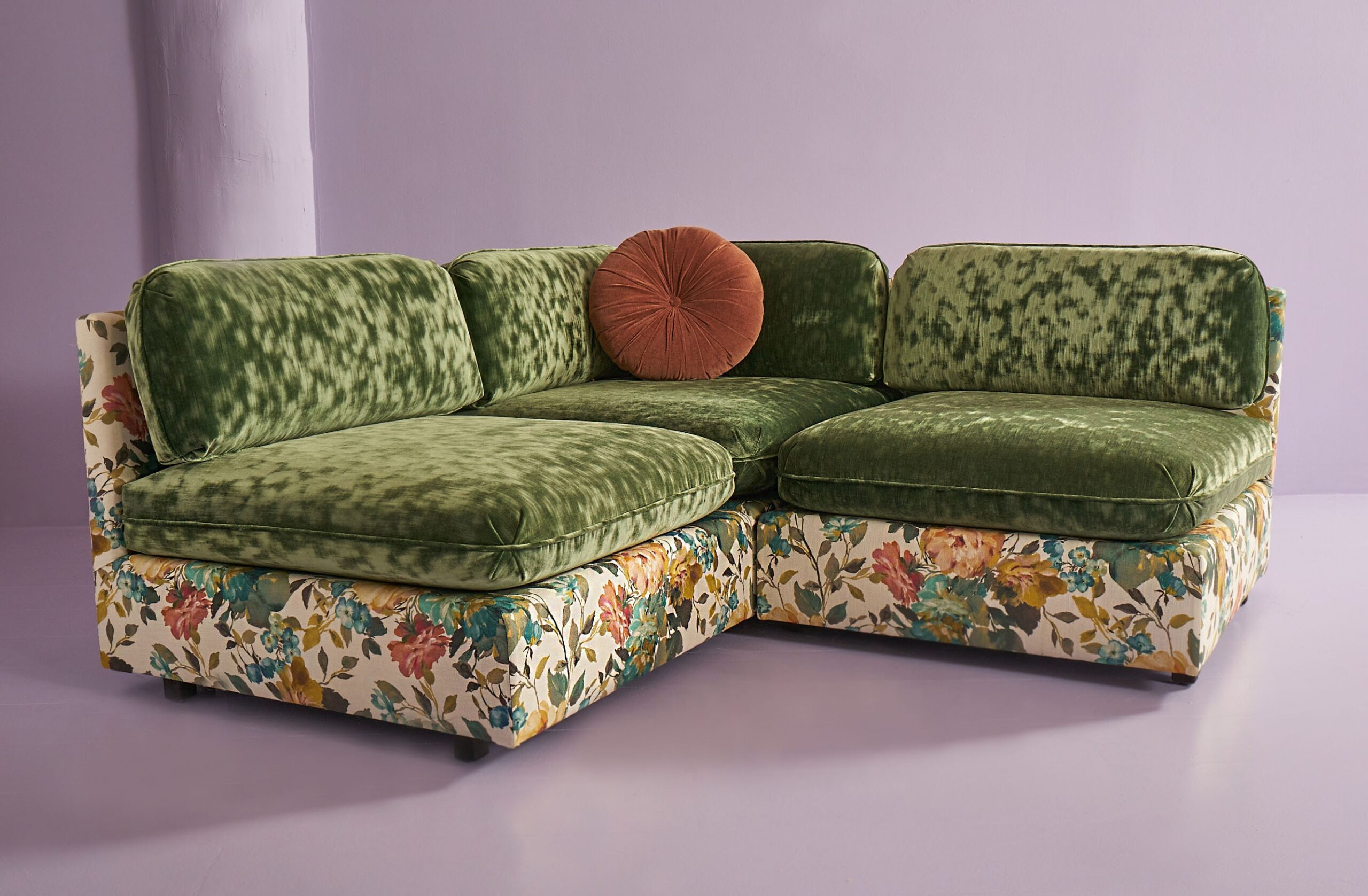 retro 70s sofa