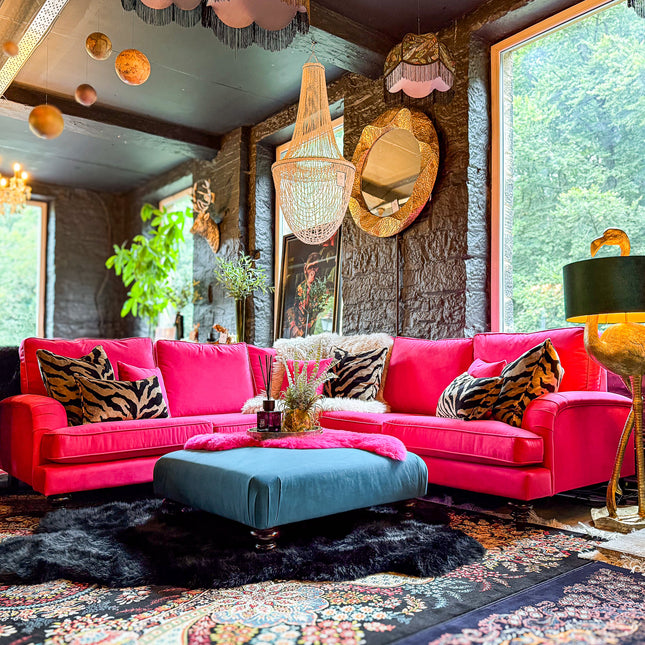 vintage inspired couch