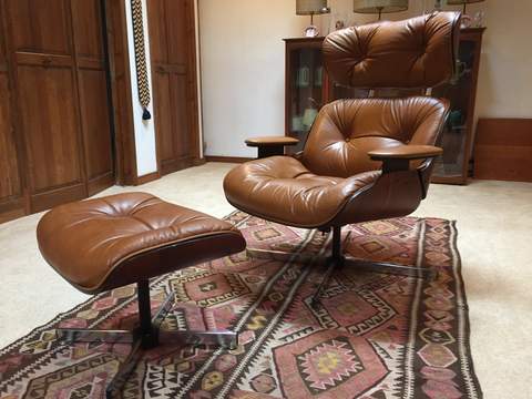 eames mid century modern chair