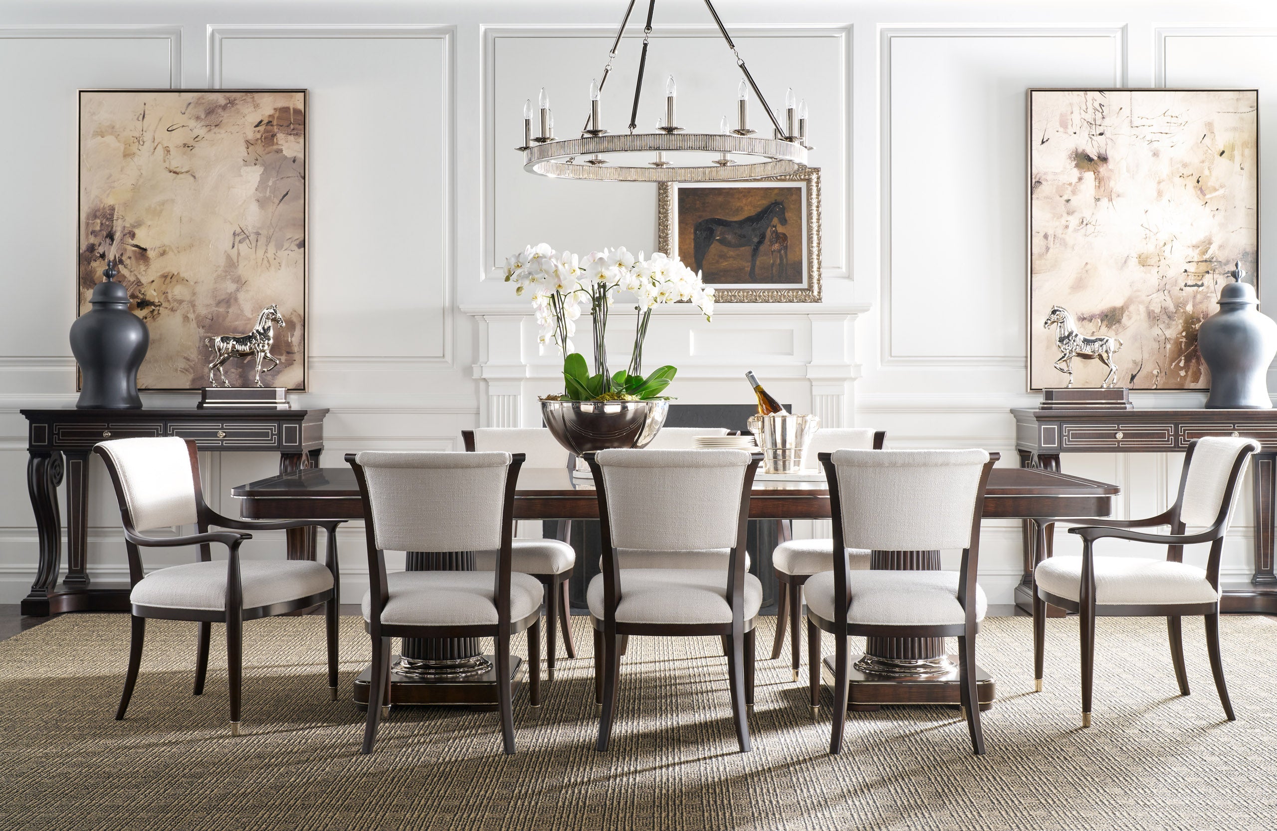 modern classic dining chairs