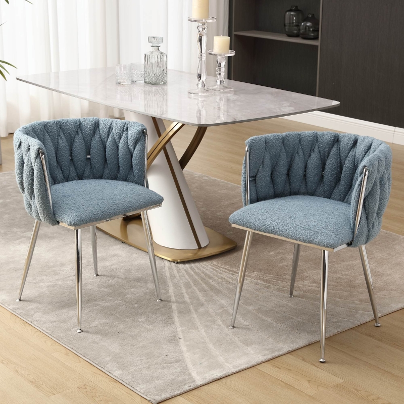 modern dining chairs with arms