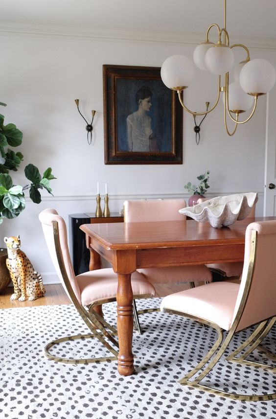 vintage dining room