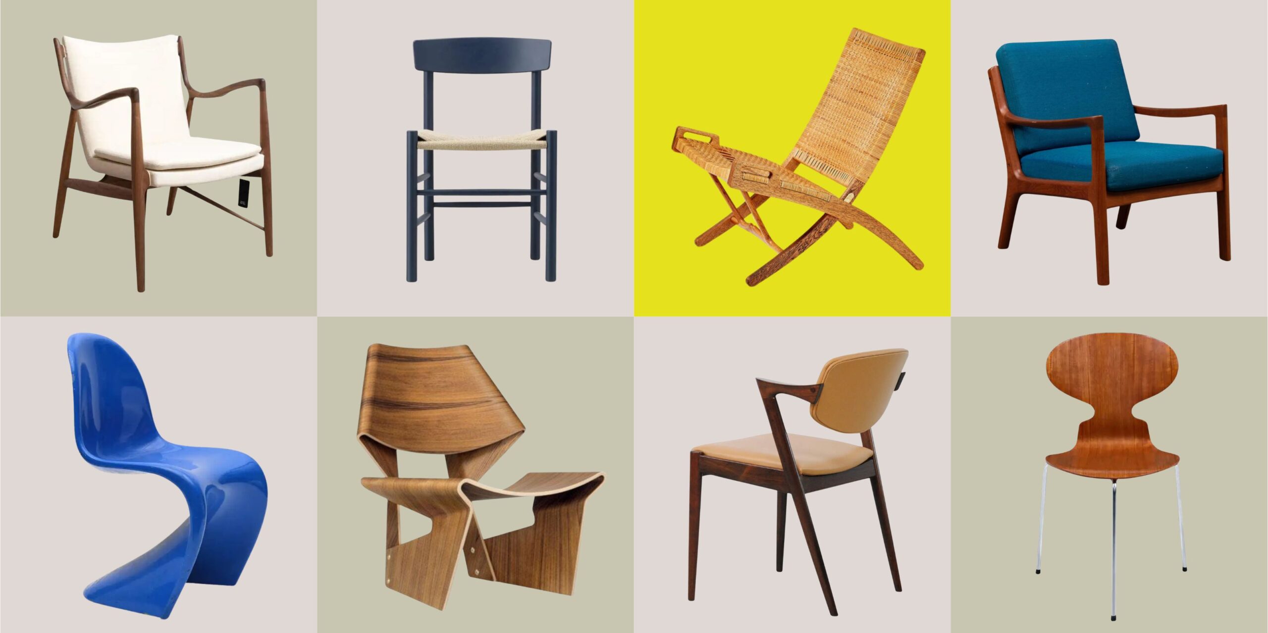 danish mid century chair