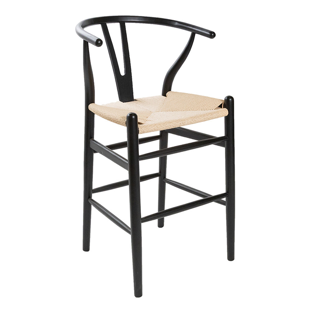 hans wegner wishbone counter stool