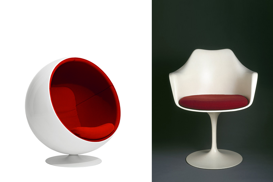 iconic mid century modern chairs