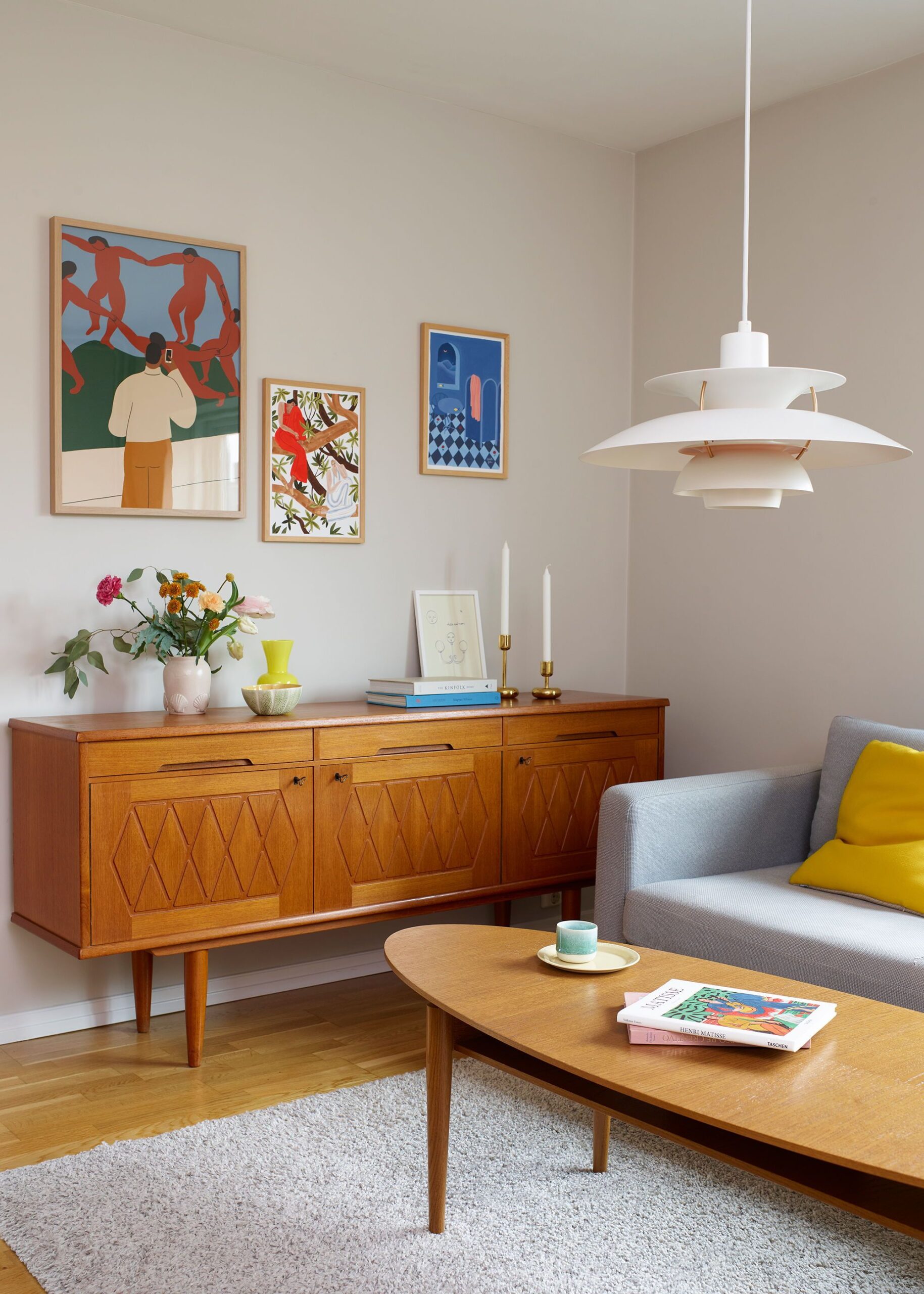 retro scandinavian interior design