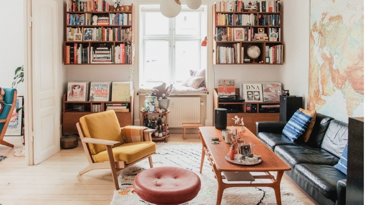 vintage scandinavian interior design