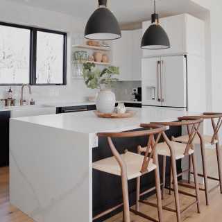 wishbone counter stools