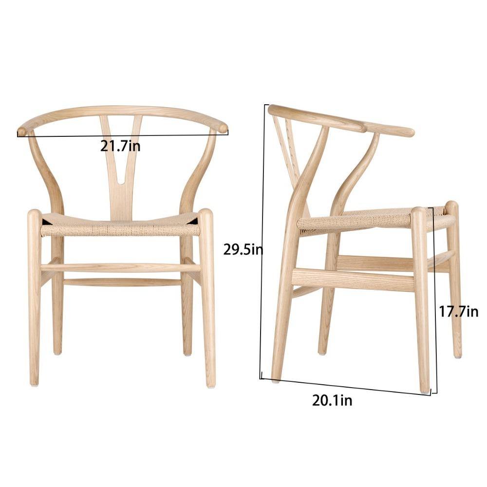 ash wishbone chair
