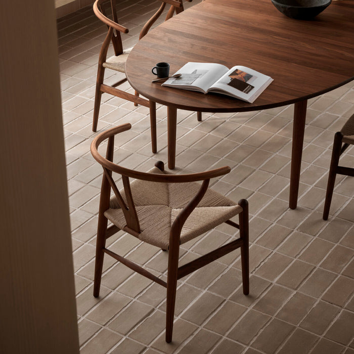 wishbone chair walnut