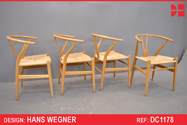 wishbone oak chair