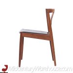 teak wishbone dining chair