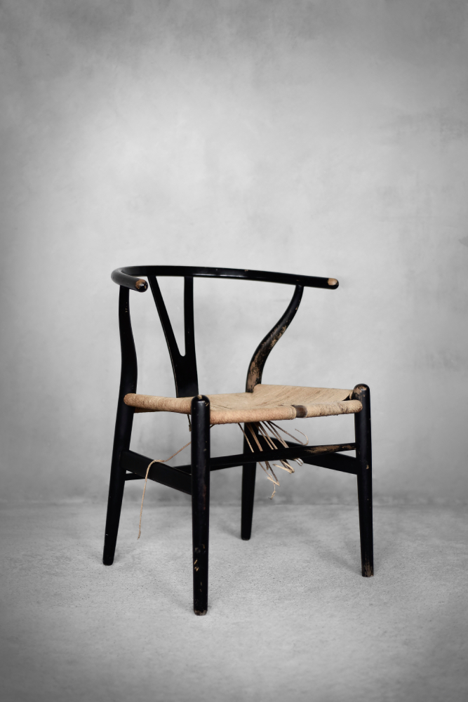 hans wegner wishbone chair oak
