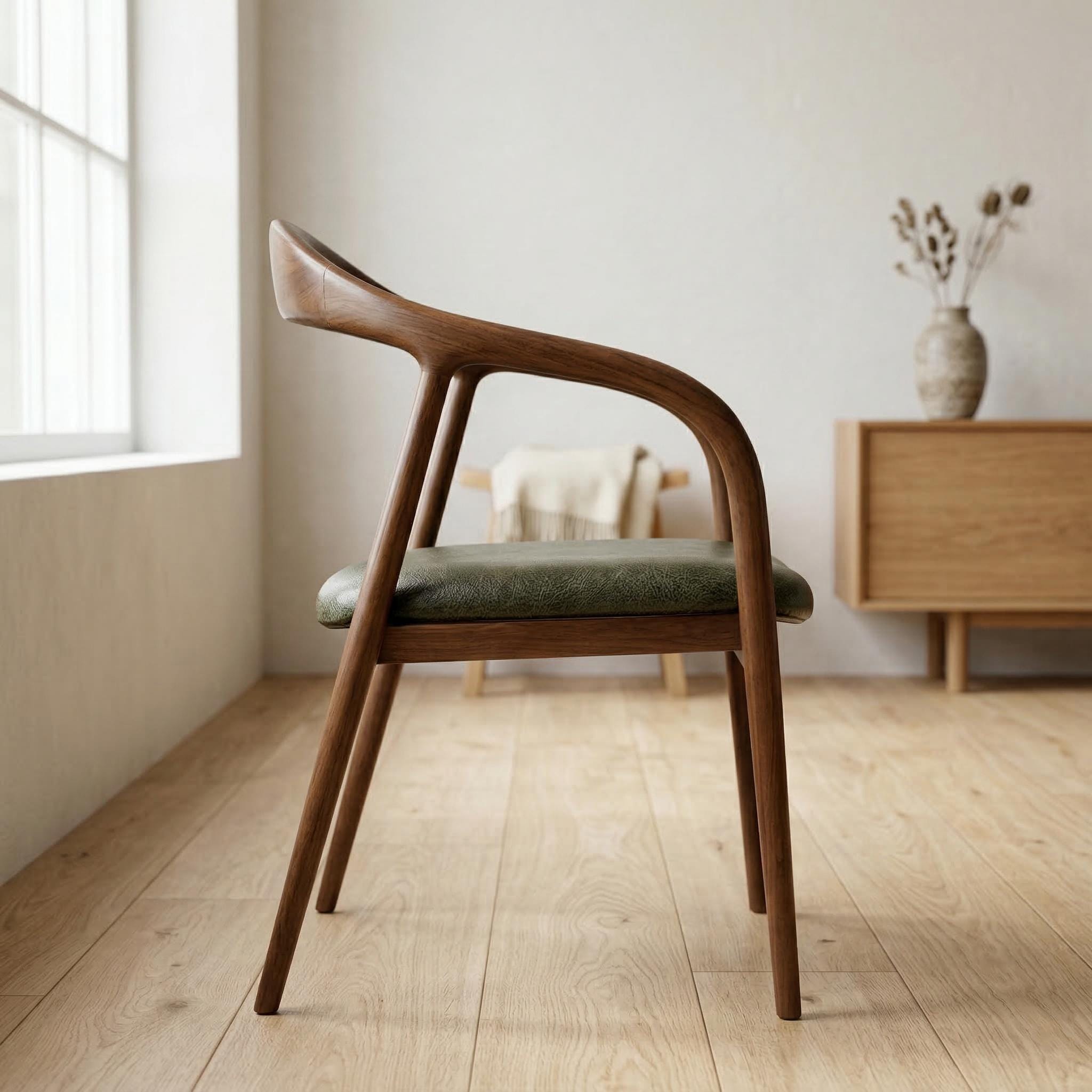 modern wishbone chair