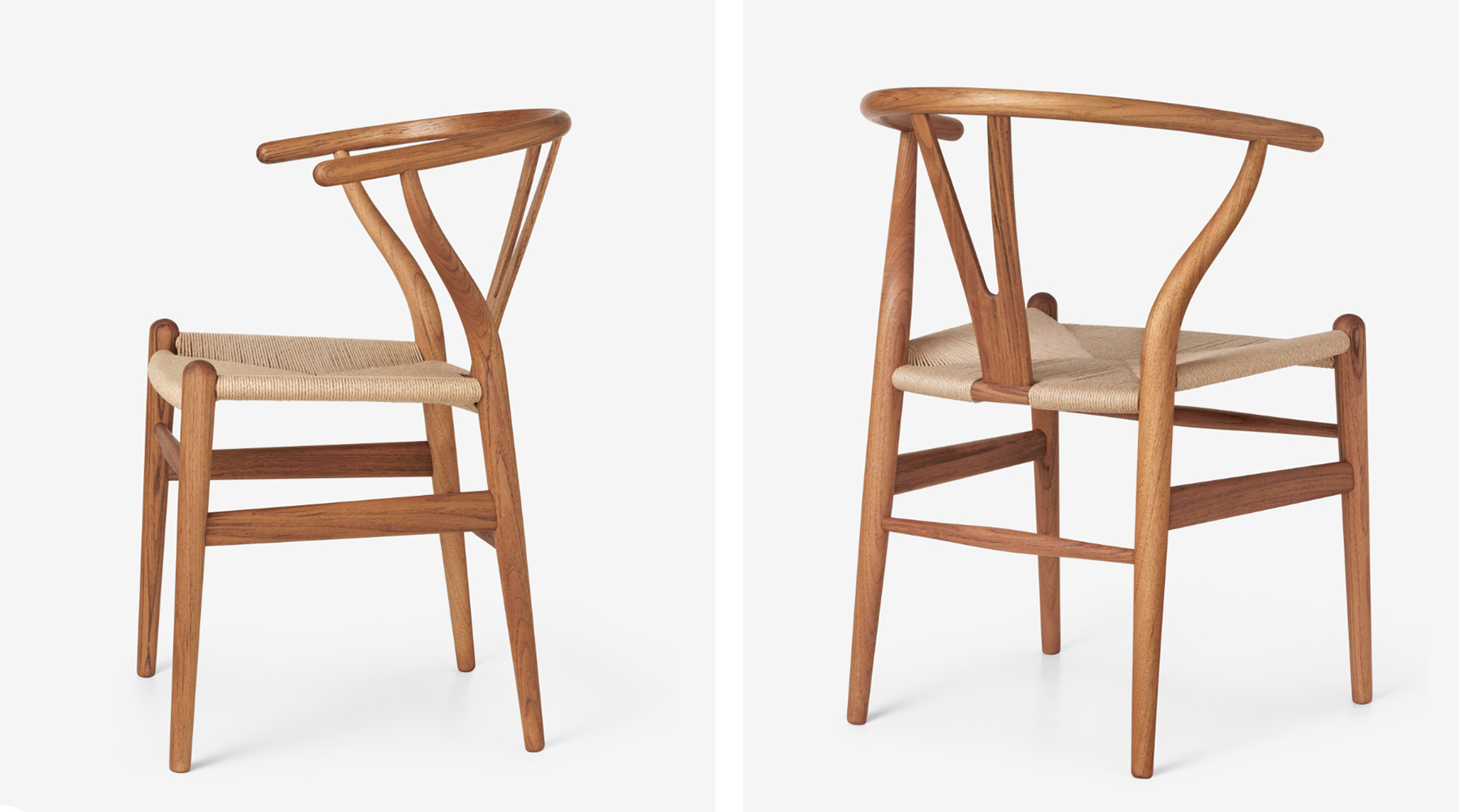 wishbone chair hans wegner original